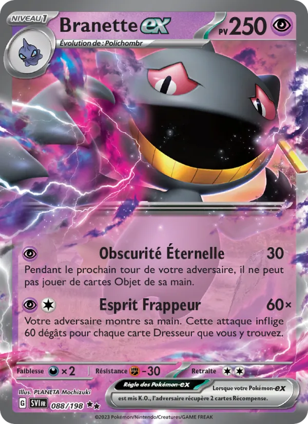 Carte Branette-ex 088/198 – Écarlate et Violet