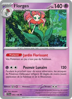 Carte Florges 093/198 – Écarlate et Violet