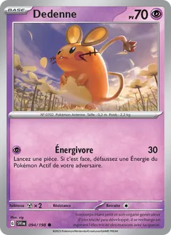 Carte Dedenne 094/198 – Écarlate et Violet