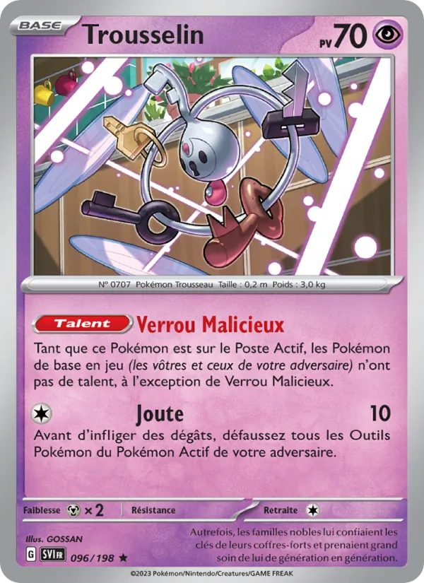 Carte Trousselin 096/198 – Écarlate et Violet