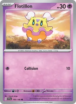 Carte Flotillon 100/198 – Écarlate et Violet