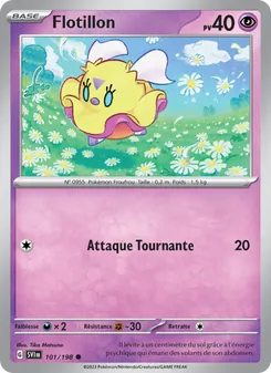 Carte Flotillon 101/198 – Écarlate et Violet