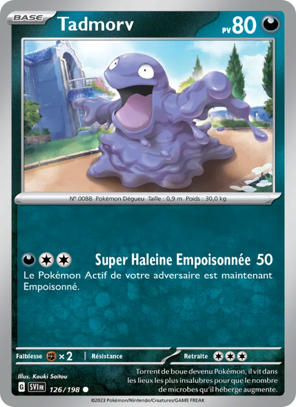 Carte Tadmorv 126/198 – Écarlate et Violet