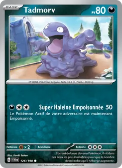 Carte Tadmorv 126/198 – Écarlate et Violet