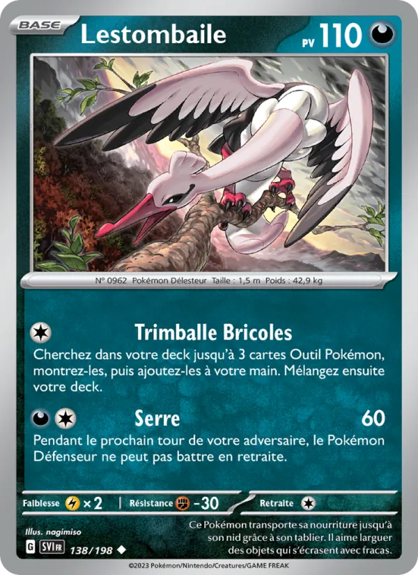 Carte Lestombaile 138/198 – Écarlate et Violet