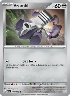 Carte Vrombi 140/198 – Écarlate et Violet