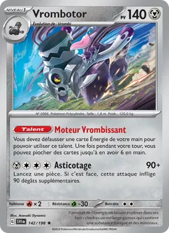 Carte Vrombotor 142/198 – Écarlate et Violet