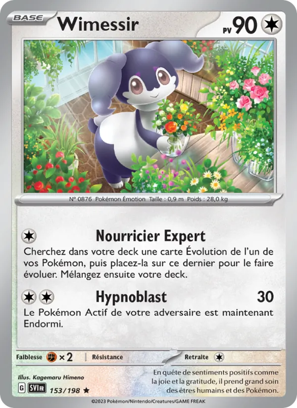 Carte Wimessir 153/198 – Écarlate et Violet