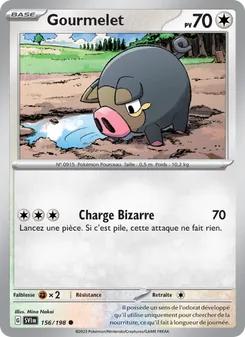 Carte Gourmelet 156/198 – Écarlate et Violet