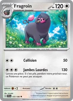 Carte Fragroin 157/198 – Écarlate et Violet