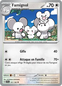Carte Famignol 161/198 – Écarlate et Violet
