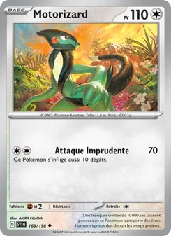 Carte Motorizard 163/198 – Écarlate et Violet