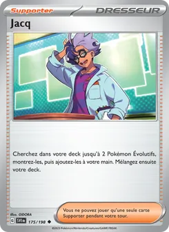 Carte Jacq 175/198 – Écarlate et Violet