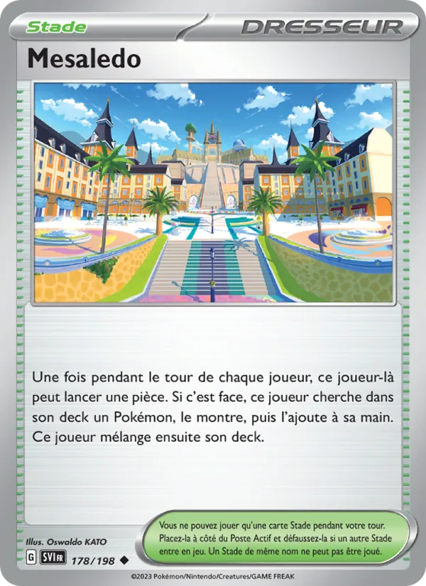 Carte Mesaledo 178/198 – Écarlate et Violet