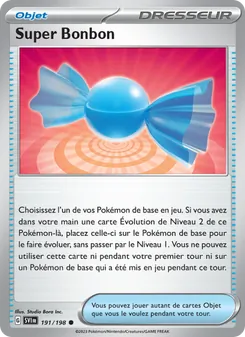 Carte Super Bonbon 191/198 – Écarlate et Violet