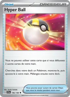 Carte Hyper Ball 196/198 – Écarlate et Violet