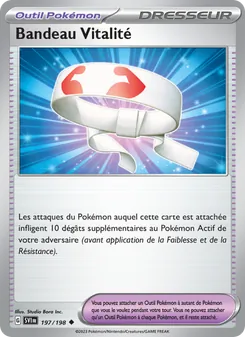 Carte Bandeau Vitalité 197/198 – Écarlate et Violet