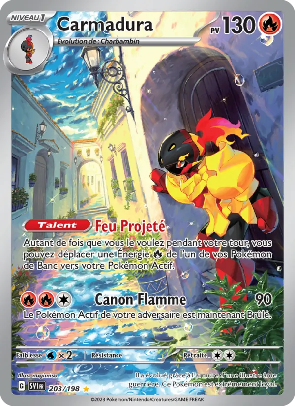 Carte Carmadura 203/198 – Écarlate et Violet