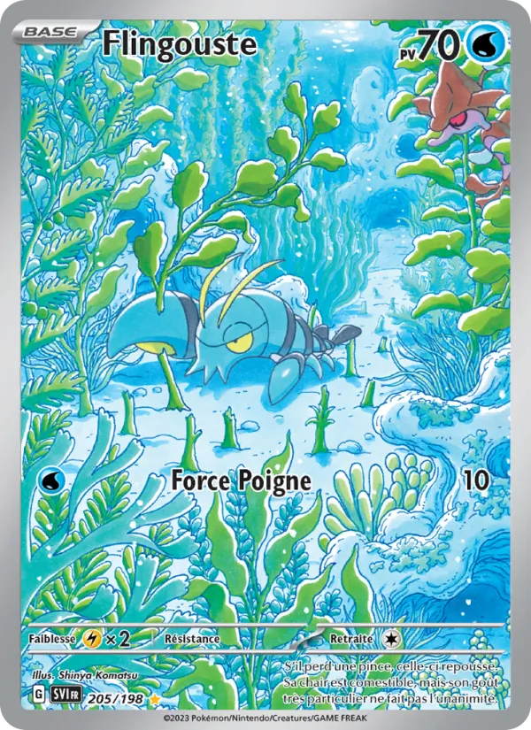 Carte Flingouste 205/198 – Écarlate et Violet