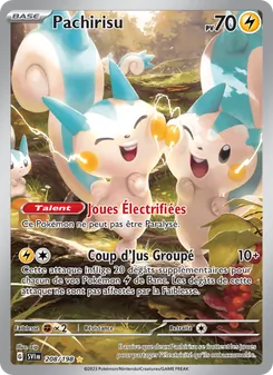 Carte Pachirisu 208/198 – Écarlate et Violet
