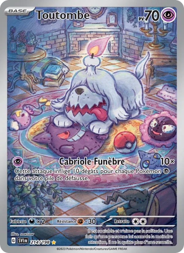 Carte Toutombe 214/198 – Écarlate et Violet