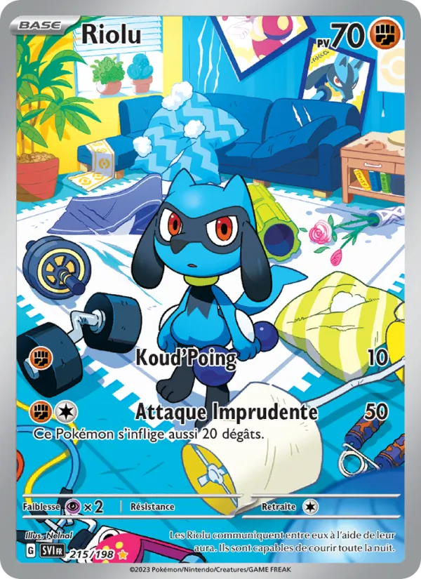 Carte Riolu 215/198 – Écarlate et Violet