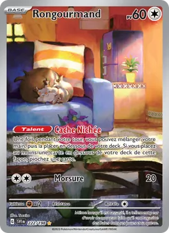 Carte Rongourmand 222/198 – Écarlate et Violet