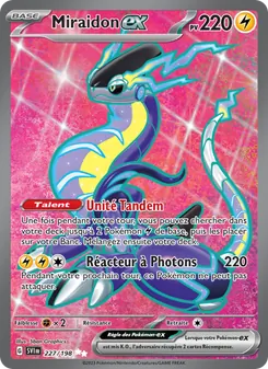 Carte Miraidon-ex 227/198 – Écarlate et Violet