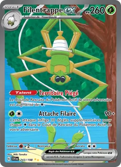 Carte Filentrappe-ex 243/198 – Écarlate et Violet
