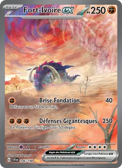 Carte Fort-Ivoire-ex 246/198 – Écarlate et Violet