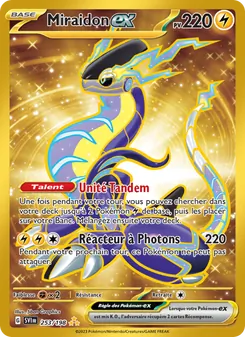 Carte Miraidon-ex 253/198 – Écarlate et Violet