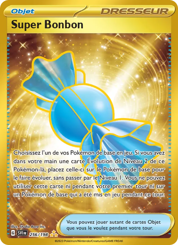 Carte Super Bonbon 256/198 – Écarlate et Violet
