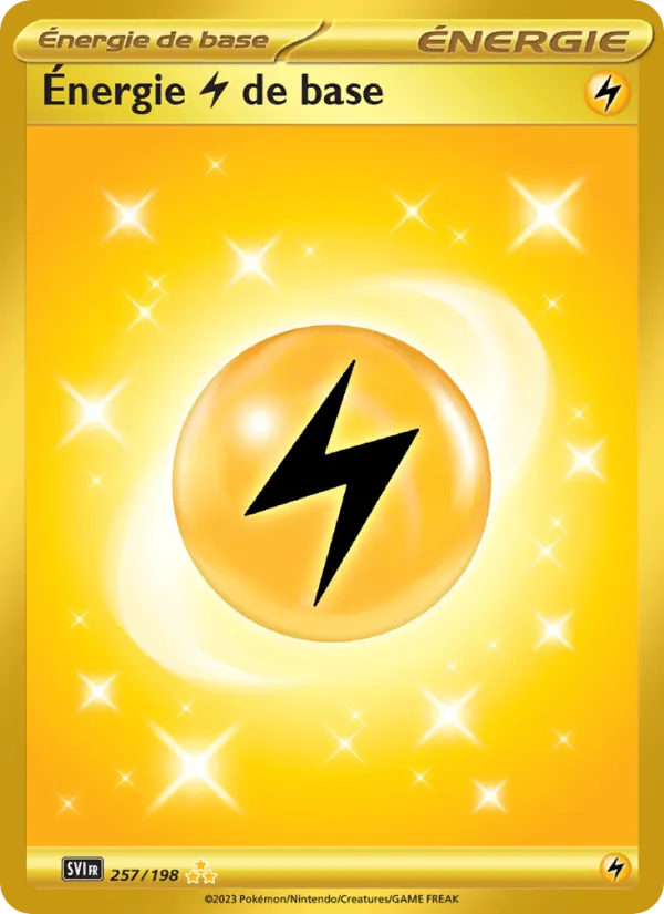 Carte Énergie Électrique de base 257/198 – Écarlate et Violet