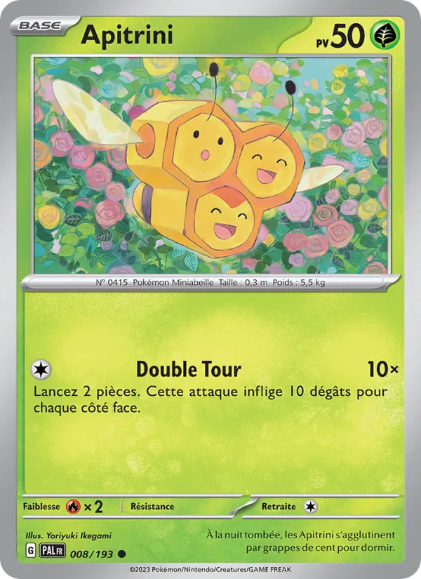 Carte Apitrini 008/193 – Évolutions à Paldea