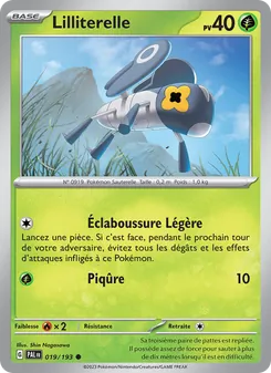 Carte Lilliterelle 019/193 – Évolutions à Paldea