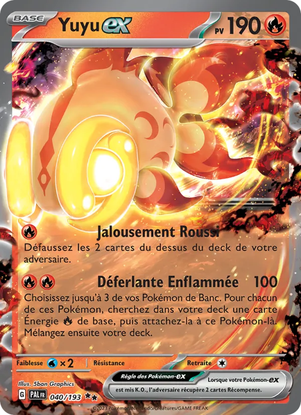 Carte Yuyu-ex 040/193 – Évolutions à Paldea