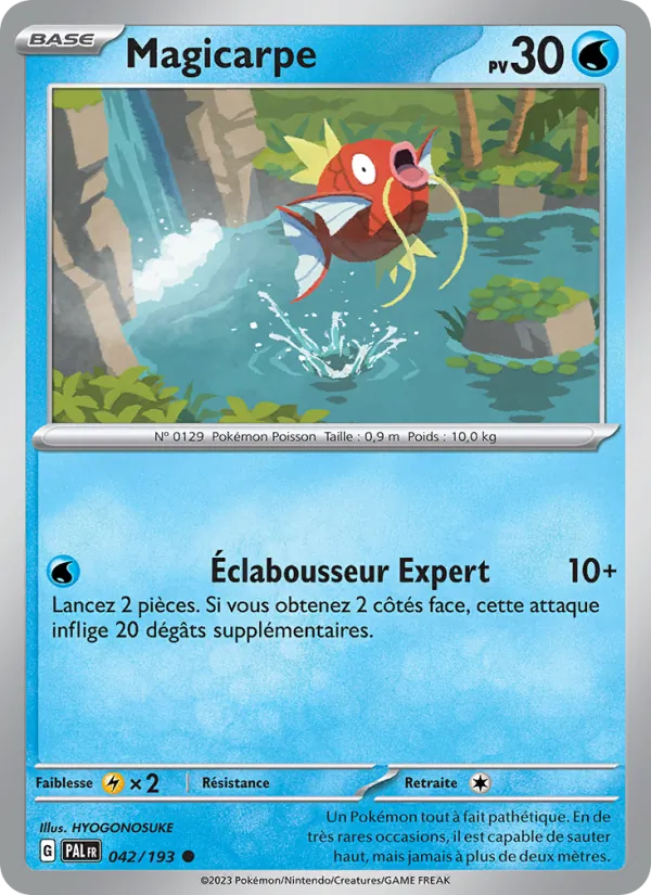 Carte Magicarpe 042/193 – Évolutions à Paldea