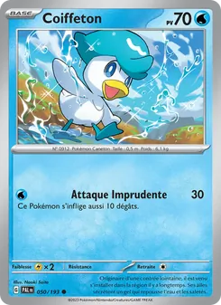 Carte Coiffeton 050/193 – Évolutions à Paldea