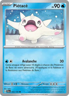 Carte Piétacé 053/193 – Évolutions à Paldea