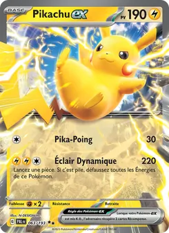 Carte Pikachu-ex 063/193 – Évolutions à Paldea
