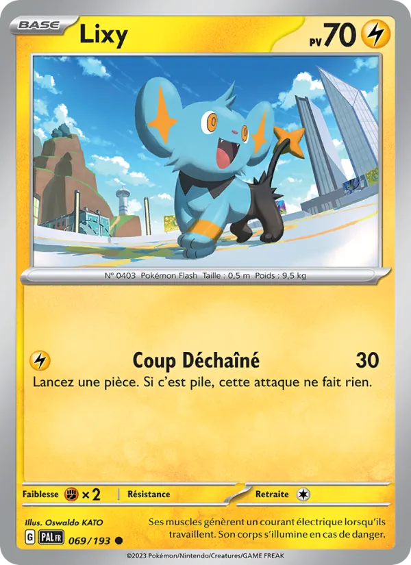 Carte Lixy 069/193 – Évolutions à Paldea
