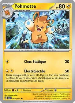 Carte Pohmotte 075/193 – Évolutions à Paldea