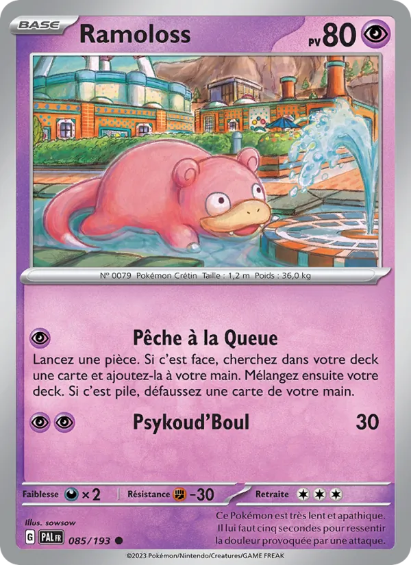 Carte Ramoloss 085/193 – Évolutions à Paldea