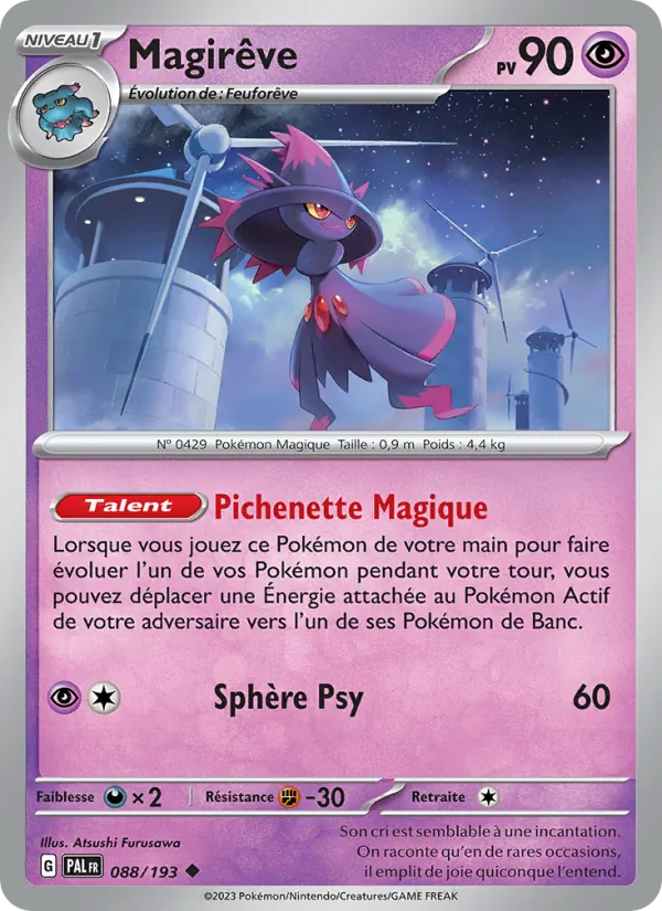 Carte Magirêve 088/193 – Évolutions à Paldea