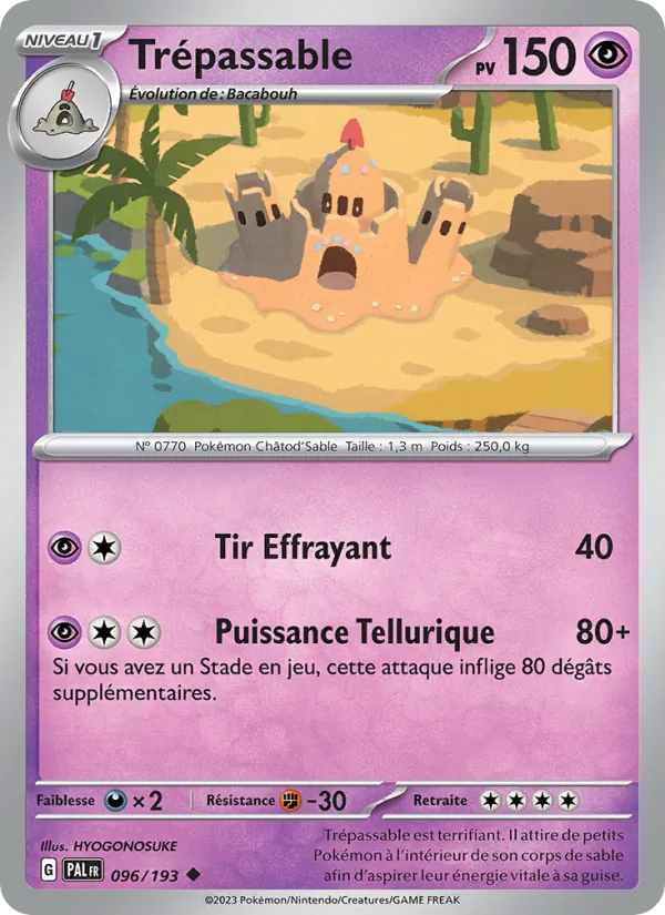 Carte Trépassable 096/193 – Évolutions à Paldea