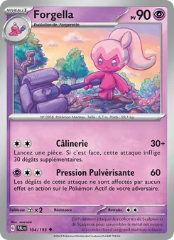 Carte Forgella 104/193 – Évolutions à Paldea