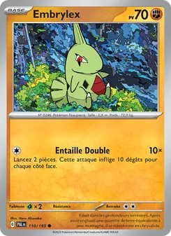 Carte Embrylex 110/193 – Évolutions à Paldea