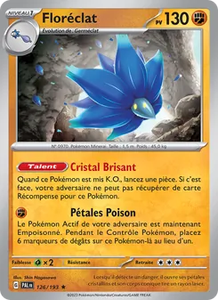 Carte Floréclat 126/193 – Évolutions à Paldea