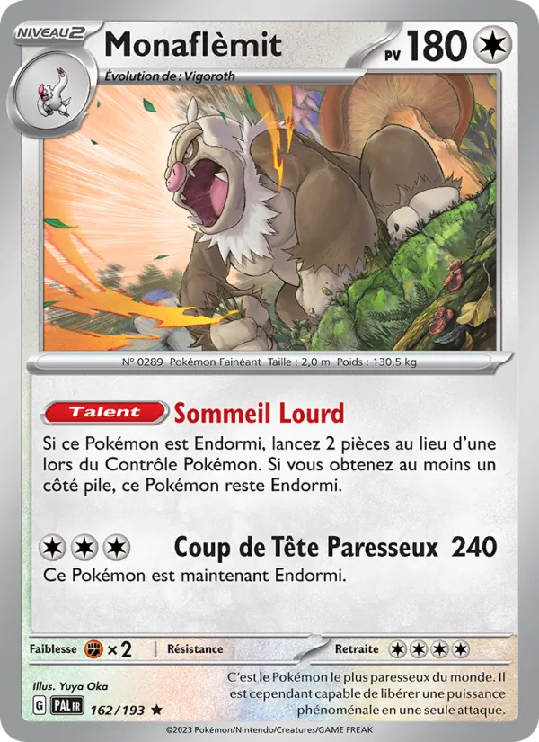 Carte Monaflèmit 162/193 – Évolutions à Paldea