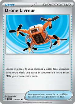 Carte Drone Livreur 178/193 – Évolutions à Paldea